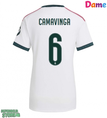 Real Madrid Eduardo Camavinga #6 Replika Hjemmebanetrøje Dame 2026-27 Kortærmet
